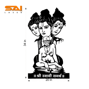 Dattaguru LED Metal Wall Art