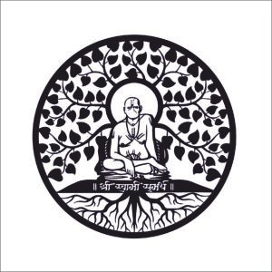 Swami Samarth Round Art 24x24